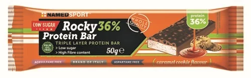 ROCKY 36% PROT BAR CARAMEL 50G