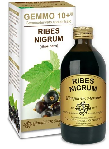 DR. GIORGINI GEMMO 10+ RIBES NERO LIQUIDO ANALCOOLICO 200 ML