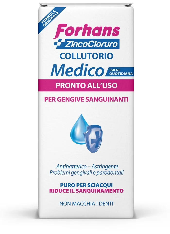 FORHANS COLLUTORIO MEDICO PRONTO ALL'USO 250 ML