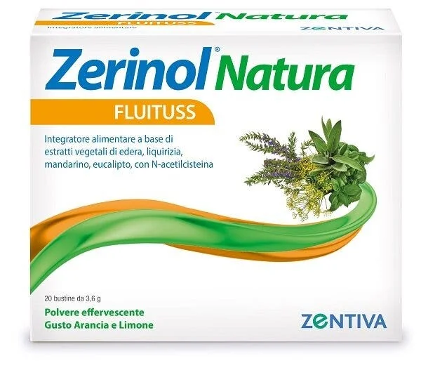 ZERINOL NATURA FLUITUSS 20 BUSTINE