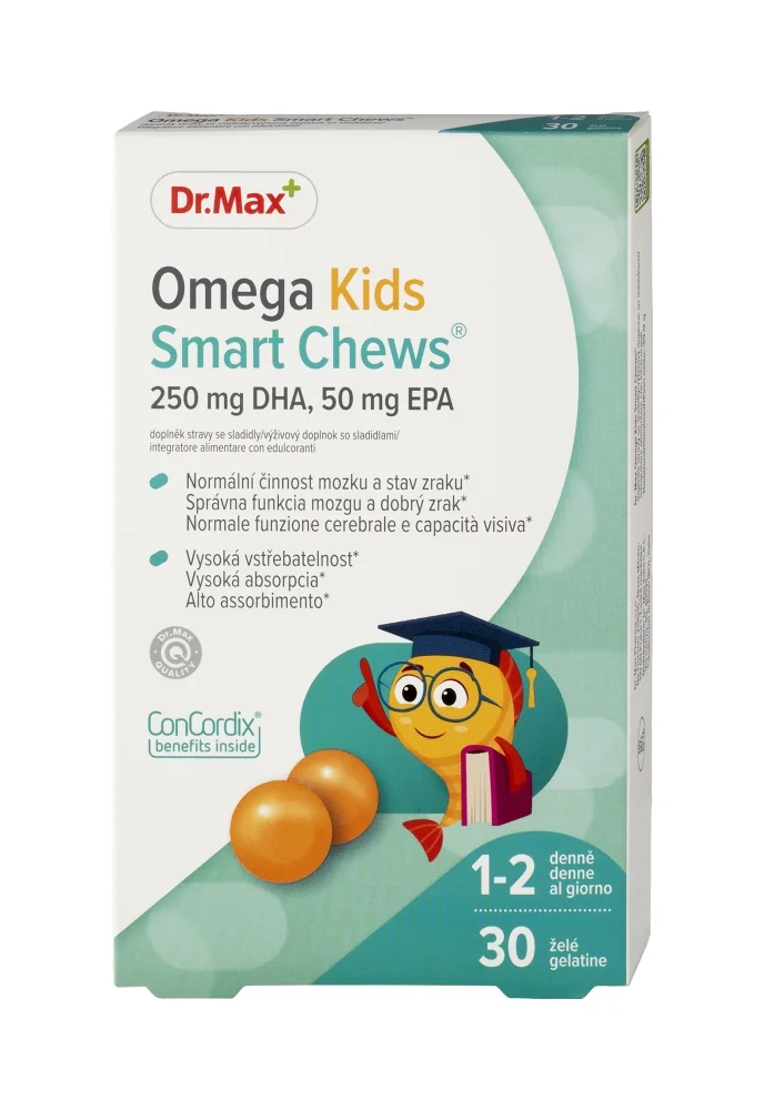 Dr. Max Omega Kids Chews 30 Gelatine 