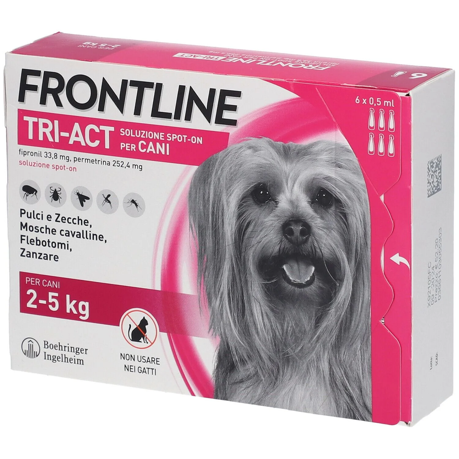 FRONTLINE TRI-ACT*6PIP 2-5KG