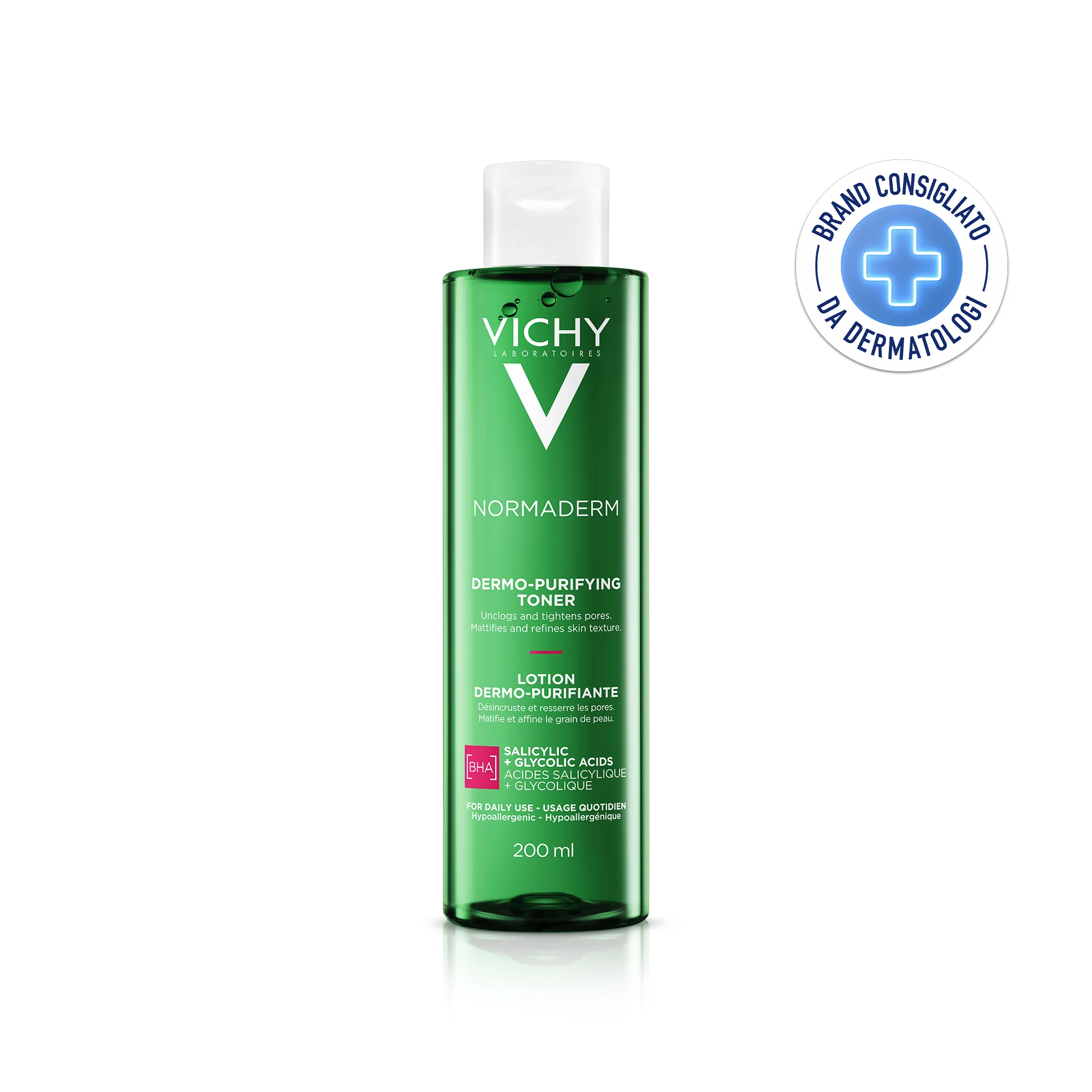 Vichy Normaderm Tonico 200 ml Astringente e Purificante