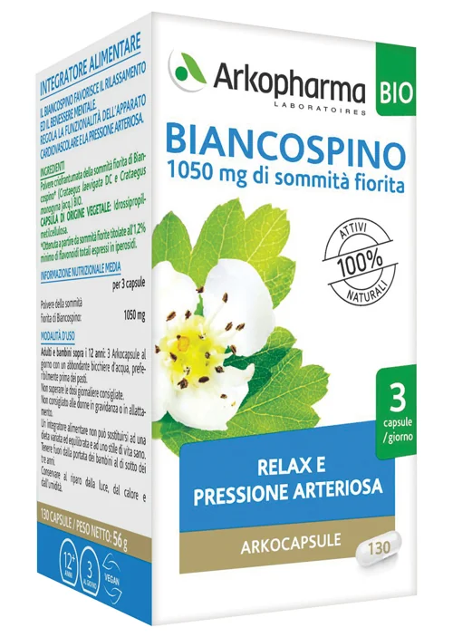 ARKOPHARMA BIANCOSPINO BIO 45 CAPSULE