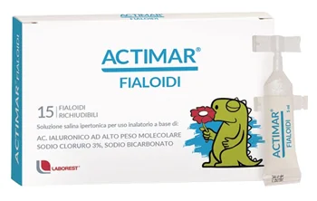 ACTIMAR FIALOIDI SOLUZIONE SALINA IPERTONICA BAMBINI 5 FIALOIDI MONODOSE RICHIUDIBILI DA 5 ML