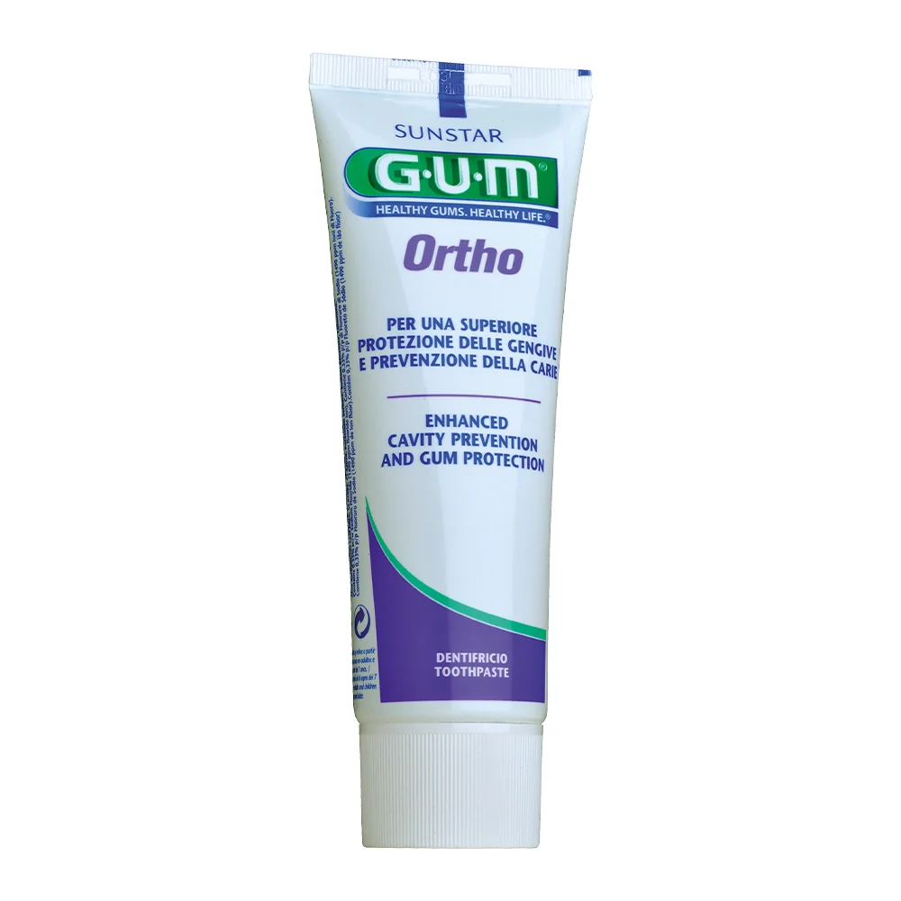 GUM ORTHO GEL DENTIFRICIO 75ML