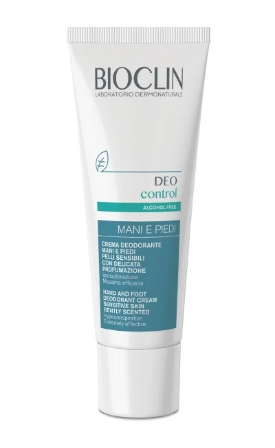 BIOCLIN DEO CONTROL CREMA MANI E PIEDI IPERSUDORAZIONE 30 ML