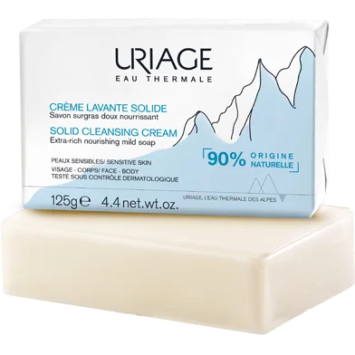 URIAGE CREMA LAVANTE SOLIDA PANETTO IDRATANTE E DETERGENTE 125G