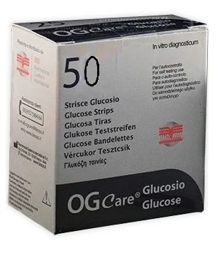 OGCARE GLICEMIA STRISCE MISURAZIONE GLICEMIA 50 PEZZI