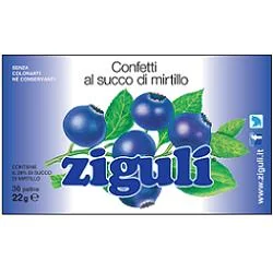 ZIGULÌ MIRTILLO BLISTER 36 PALLINE