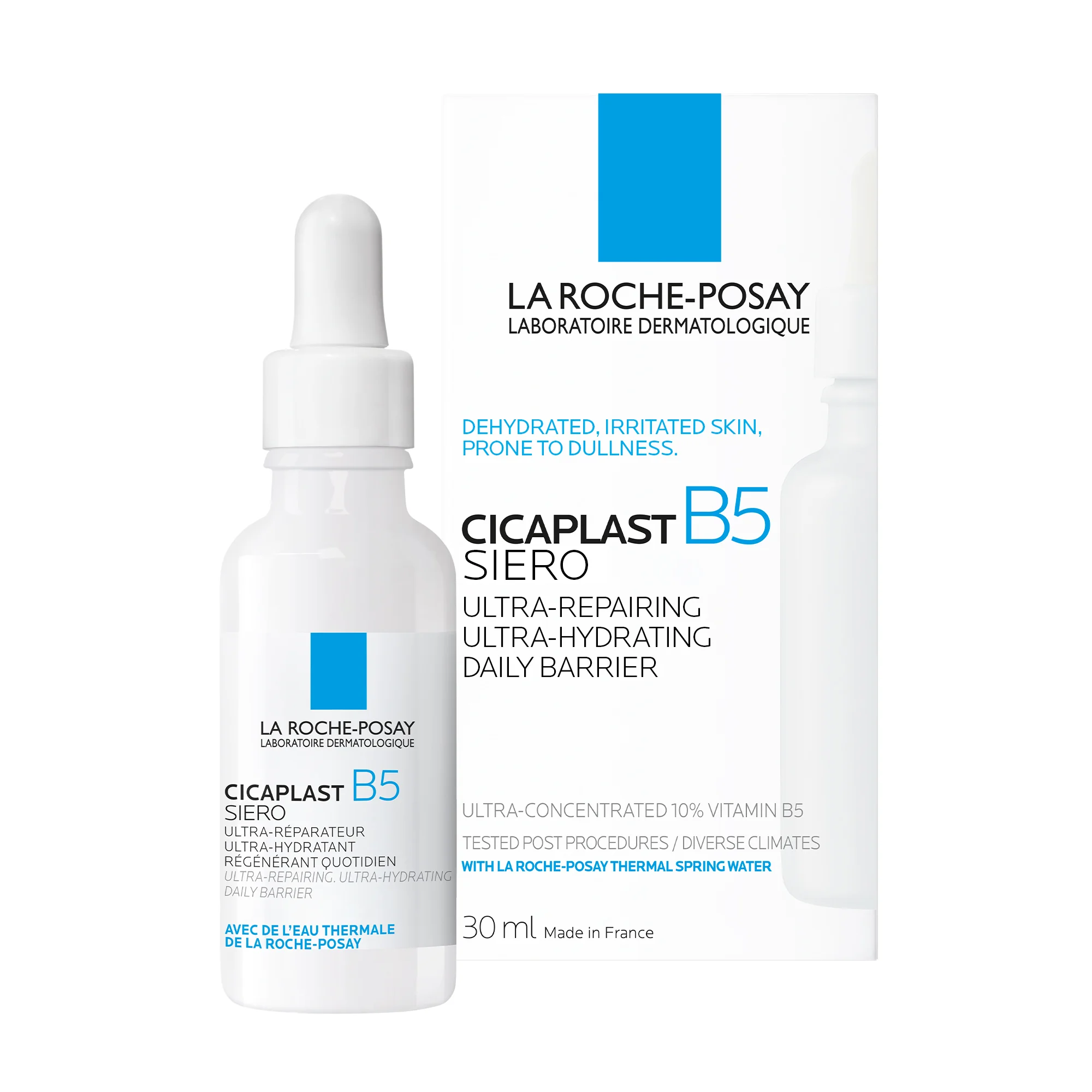 La Roche Posay Cicaplast B5 Siero 30 ml Idratante, rigenerante, ultra-riparatore.