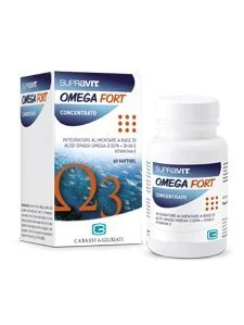 SUPRAVIT OMEGA FORT INTEGRATORE TRIGLICERIDI 60 SOFTGEL