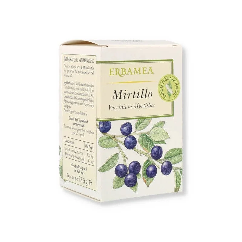 MIRTILLO 50 CAPSULE VEGETALI