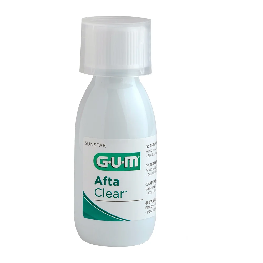 GUM AFTACLEAR COLLUTORIO TRATTAMENTO ANTIAFTE 120 ML