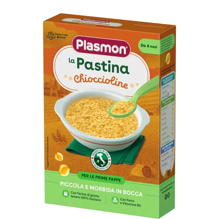 PLASMON PASTINA CHIOCCIOLINE 340 G