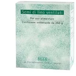 SELLA SEMI DI LINO VENTILATI INTEGRATORE LASSATIVO 250 G