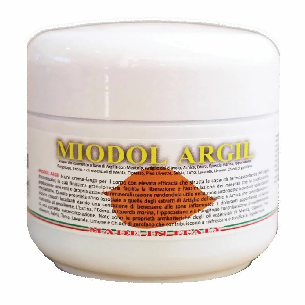 MIODOL ARGIL CREMA FANGO PER DOLORI ARTICOLARI E MUSCOLARI 250 ML