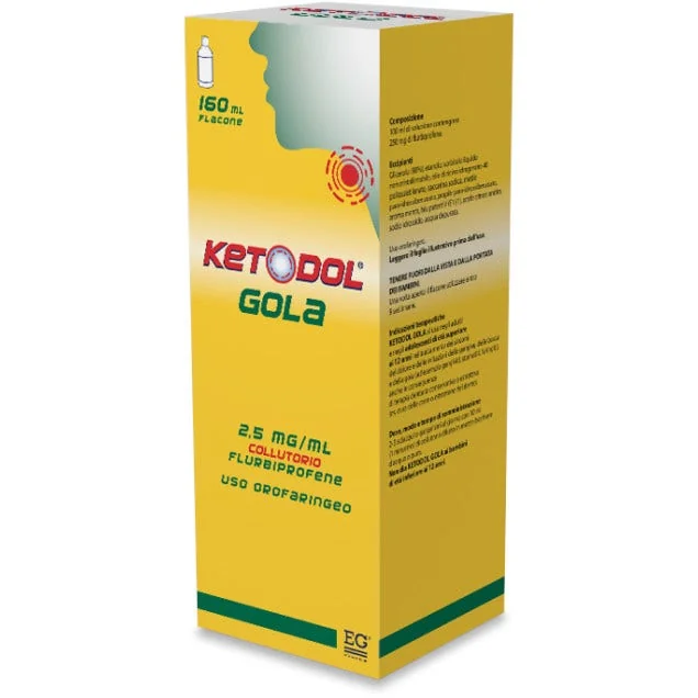 KETODOL GOLA COLLUTORIO 160 ML