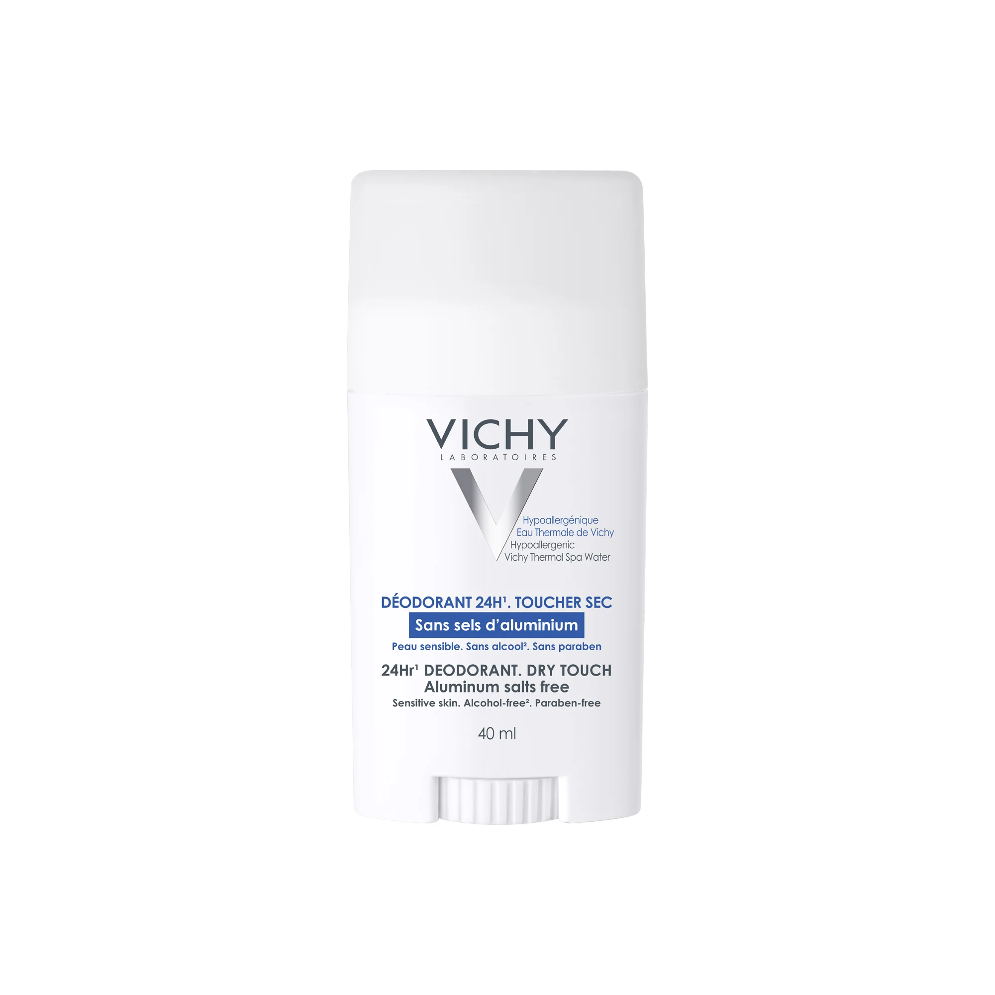 Vichy Deodorante Stick 24h 40 ml Senza Sali di Alluminio