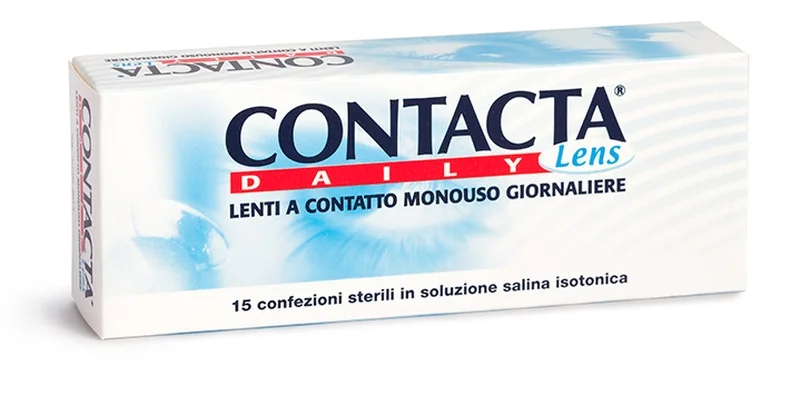 CONTACTA DAILY LENS LENTI A CONTATTO MONOUSO PER LA MIOPIA DIOTTRIA -7,00 15 LENTI