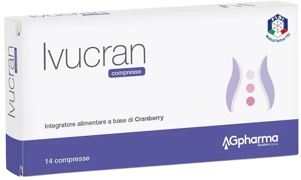 IVUCRAN INTEGRATORE BENESSERE VIE URINARIE 14 COMPRESSE