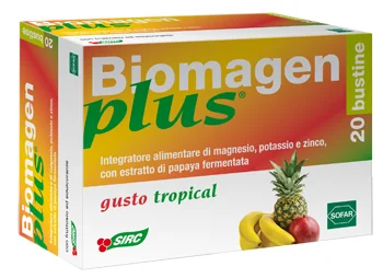 BIOMAGEN PLUS TROPICAL INTEGRATORE 20 BUSTINE