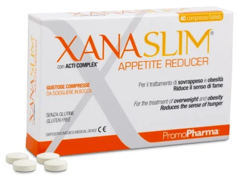 PROMOPHARMA XANASLIM APPETITE REDUCER 40 COMPRESSE