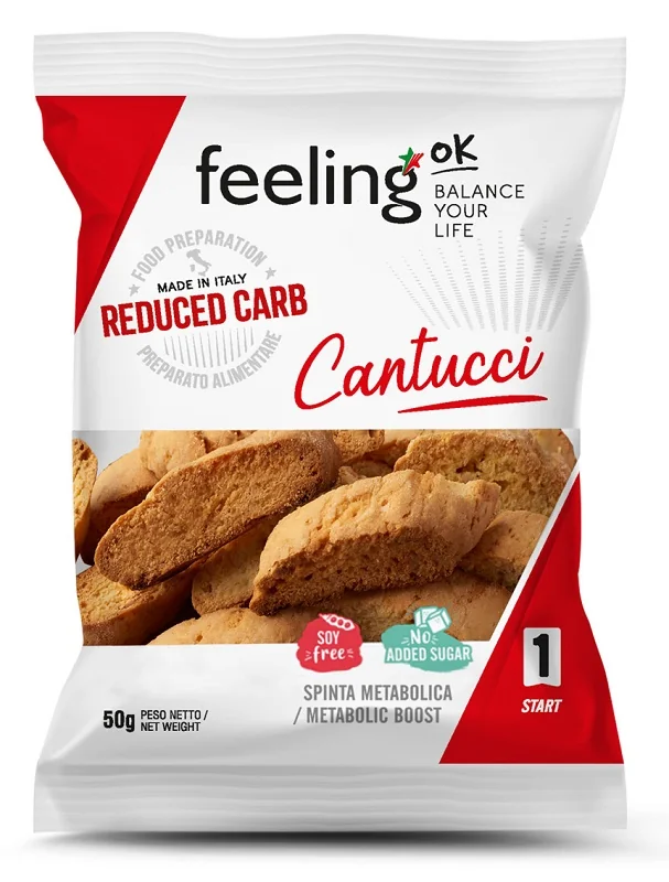 FEELING OK CANTUCCI ALLA MANDORLA START 50 G