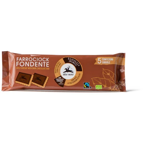 BISCOTTO DI FARRO E CIOCCOLATO FONDENTE BIO FAIRTRADE 28 G