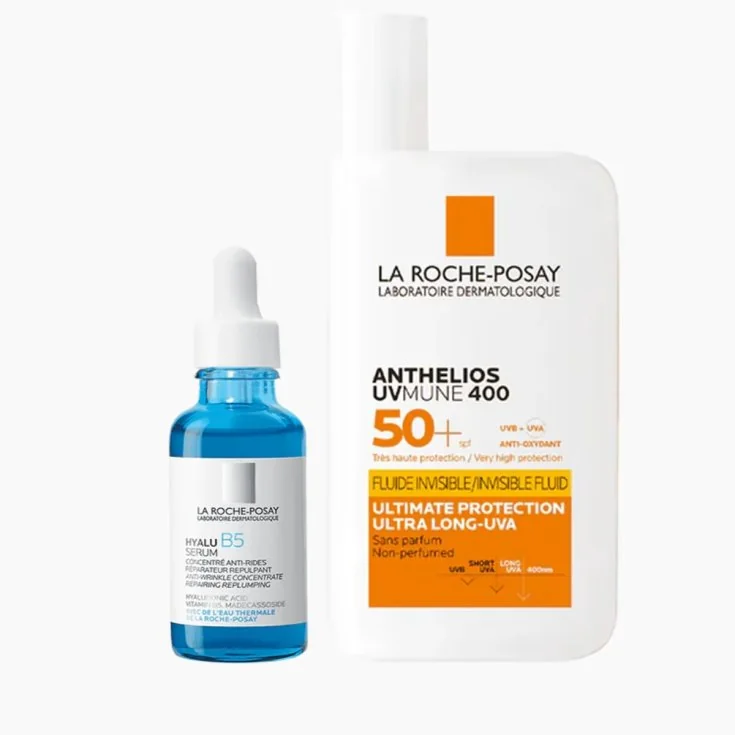 LA ROCHE POSAY ANTHELIOS UVMUNE FLUIDO 50 ML + HYALU B5 10 ML