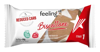 FEELING OK BISCOTTONE VANIGLIA LIMONE 50 G