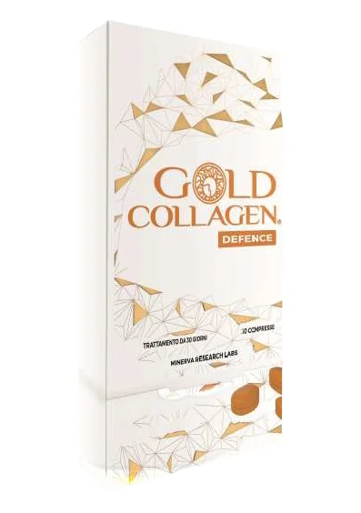 GOLD COLLAGEN DEFENCE INTEGRATORE INTEGRATORE PELLE 30 COMPRESSE