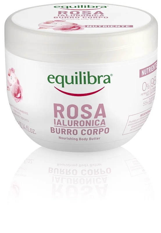 EQUILIBRA ROSA IALURONICA BURRO CORPO NUTRIENTE 300 ML