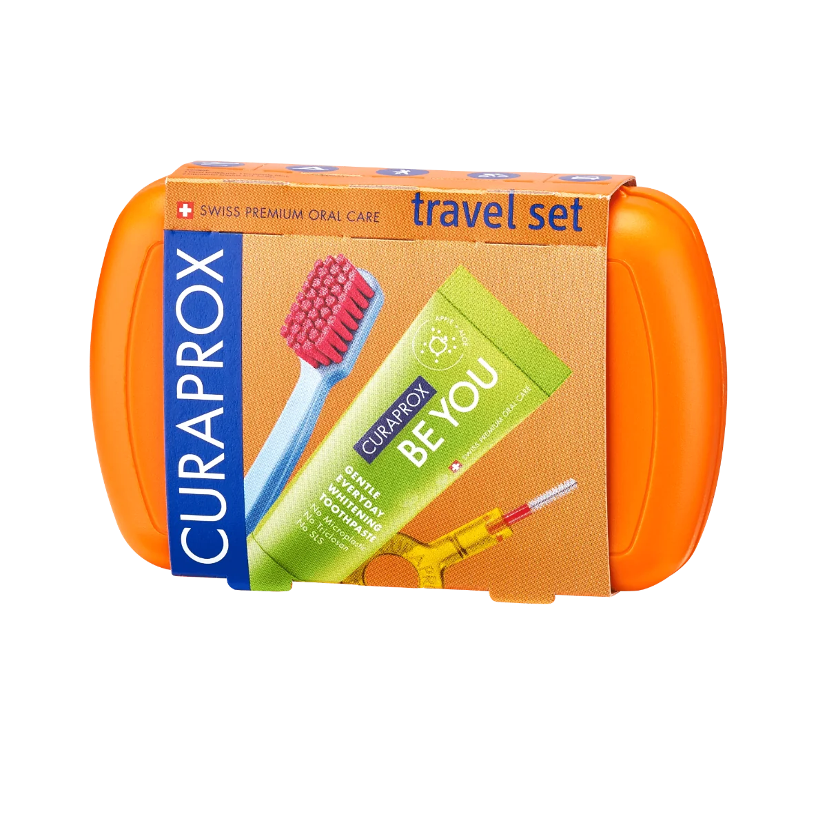 CURAPROX TRAVEL SET ORANGE