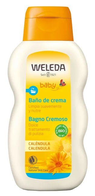 WELEDA BABY CALENDULA BAGNO CREMOSO DETERGENTE DELICATO 200 ML