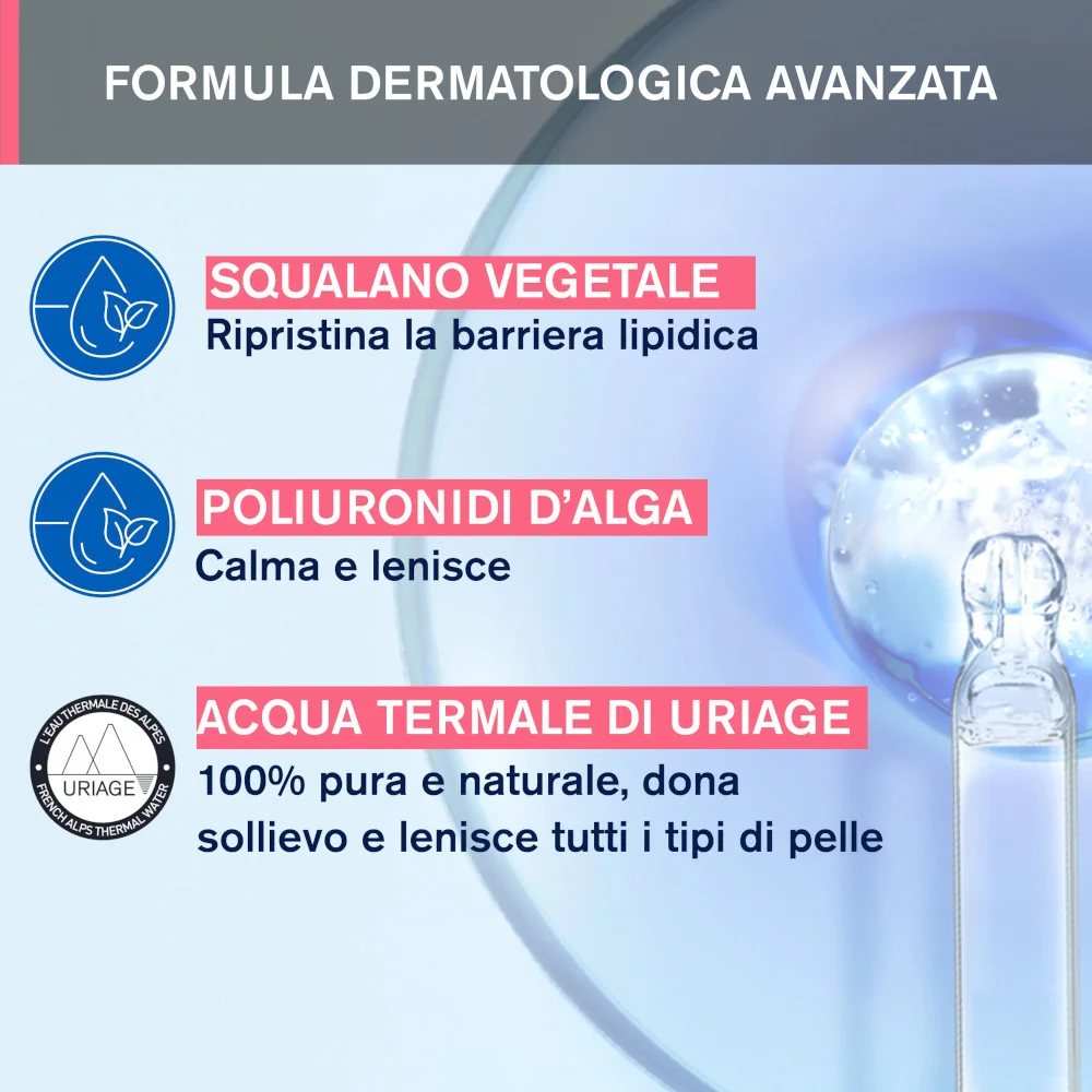 Uriage Tolederm Control Trattamento Lenitivo Crema Leggera 50 ml Azione Lenitiva