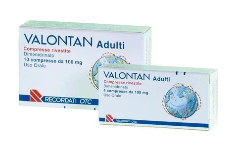 VALONTAN ADULTI 100 MG ANTINAUSEA 10 COMPRESSE RIVESTITE