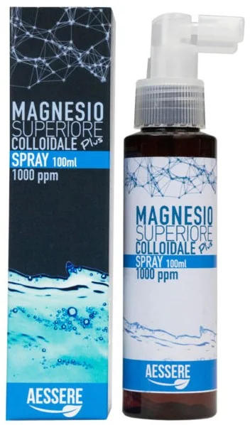 AESSERE MAGNESIO SUPERIORE COLLOIDALE PLUS SPRAY ORALE 1000PPM 100 ML