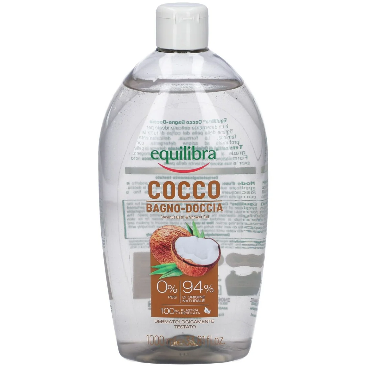 EQUILIBRA CORPO COCCO BAGNO DOCCIA 1000 ML