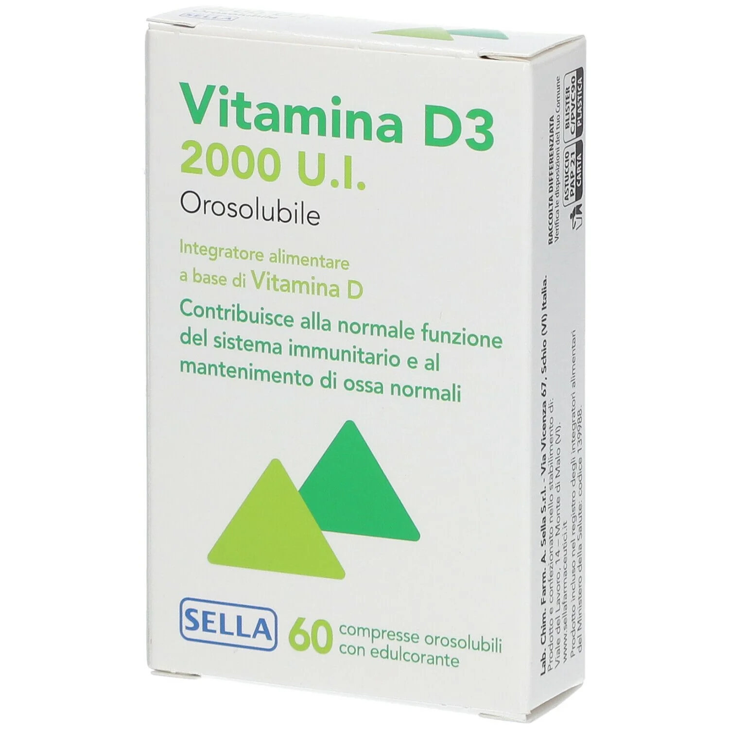 VITAMINA D3 2000UI OROSOL60CPR