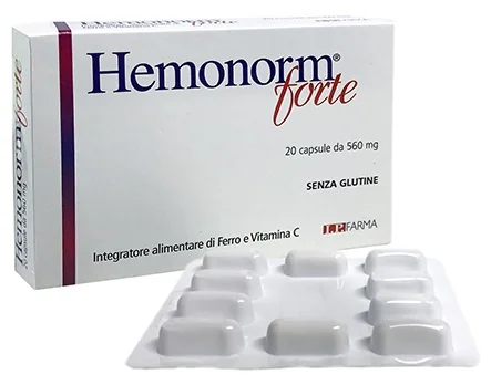 HEMONORM FORTE CAPS 20