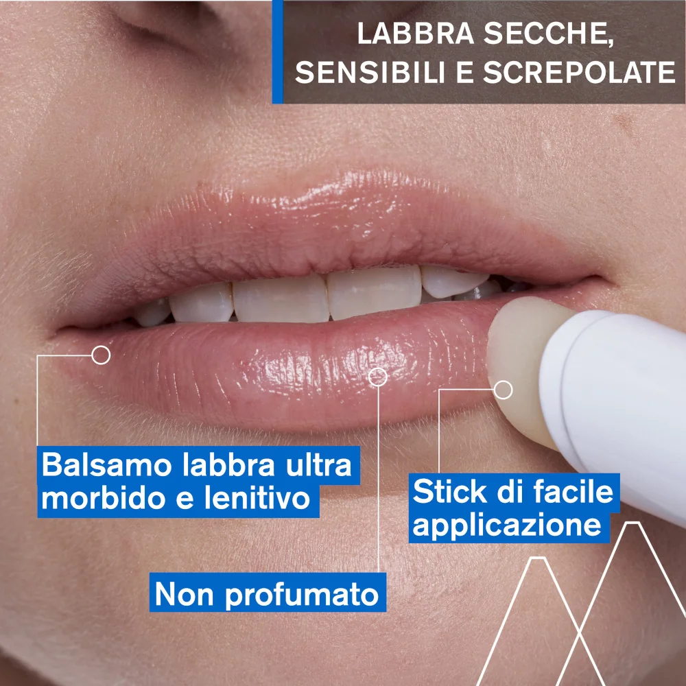 Uriage Xèmose Stick Labbra Idratante Senza Profumo 4 g 