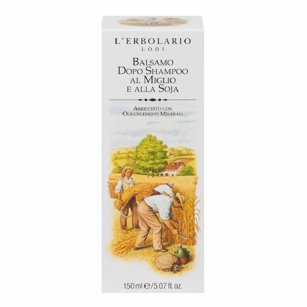 L'ERBOLARIO BALSAMO DOPO SHAMPOO MIGLIO E SOJA 150 ML