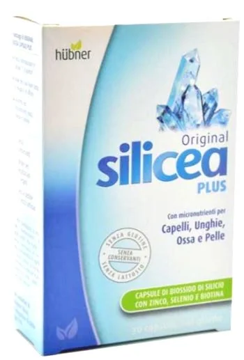 HUBNER ORIGINAL SILICEA PLUS INTEGRATORE PELLE CAPELLI E UNGHIE 30 CAPSULE