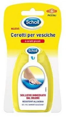 SCHOLL CEROTTI PER VESCICHE 6 CEROTTI PICCOLI