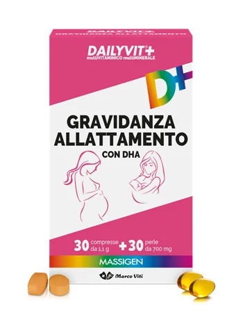 DAILYVIT+ GRAV/ALLA30PRL+30 COMPRESSE