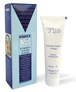 CODEX V10 OLEOGEL EUTROFICO CUTANEO TRATTAMENTO RIGENERANTE 50 ML