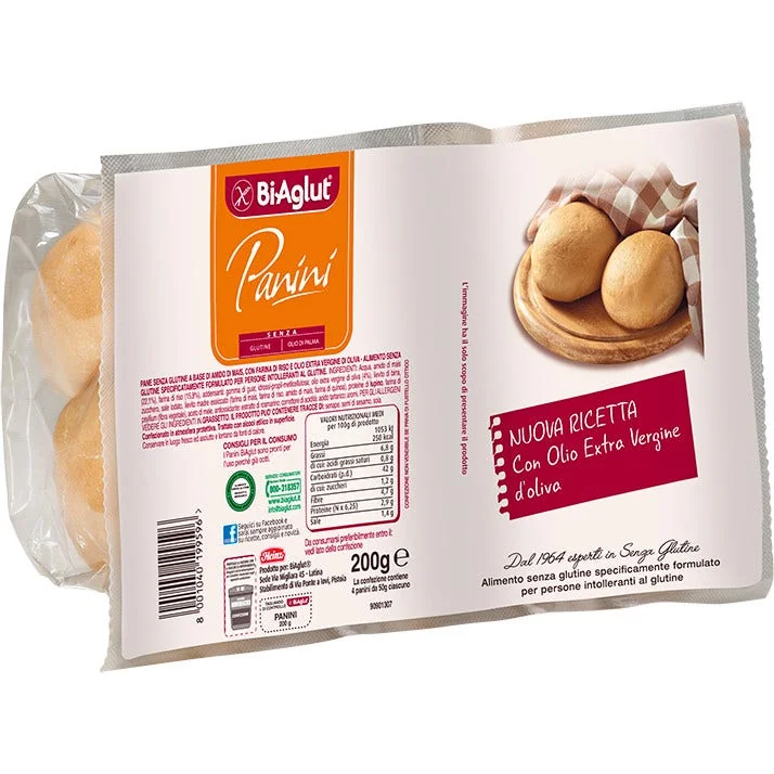 Biaglut Pane Soff Panini 4X50 g Senza Glutine