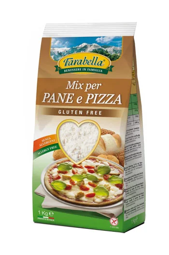 FARABELLA SENZA GLUTINE PREPARATO FARINA PANE PIZZA 1 KG