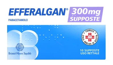 EFFERALGAN BAMBINI 300 MG 10 SUPPOSTE